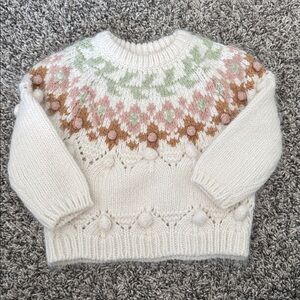 Zara Baby Girl Size 9-12 month Sweater